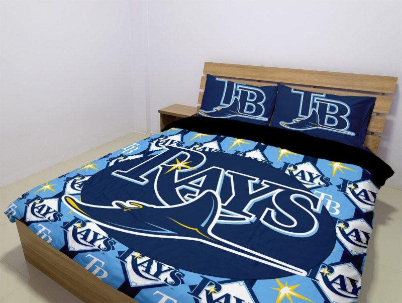 Tampa Bay Rays Duvet Cover and Pillowcase Set Bedding Set 996 Tampa Bay Rays Duvet Cover and Pillowcase Set Bedding Set 996