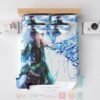 Tanjiro Kamado Empire Home Water Breathing Dragon Demon Slayer Kimetsu No Yaiba Bedding Set