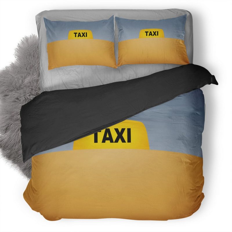 Taxi Minimal Tr Duvet Cover and Pillowcase Set Bedding Set Taxi Minimal Tr Duvet Cover and Pillowcase Set Bedding Set