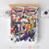 Team Seven Smooth & Silky Modern Pattern Stitched Naruto Bedding Set