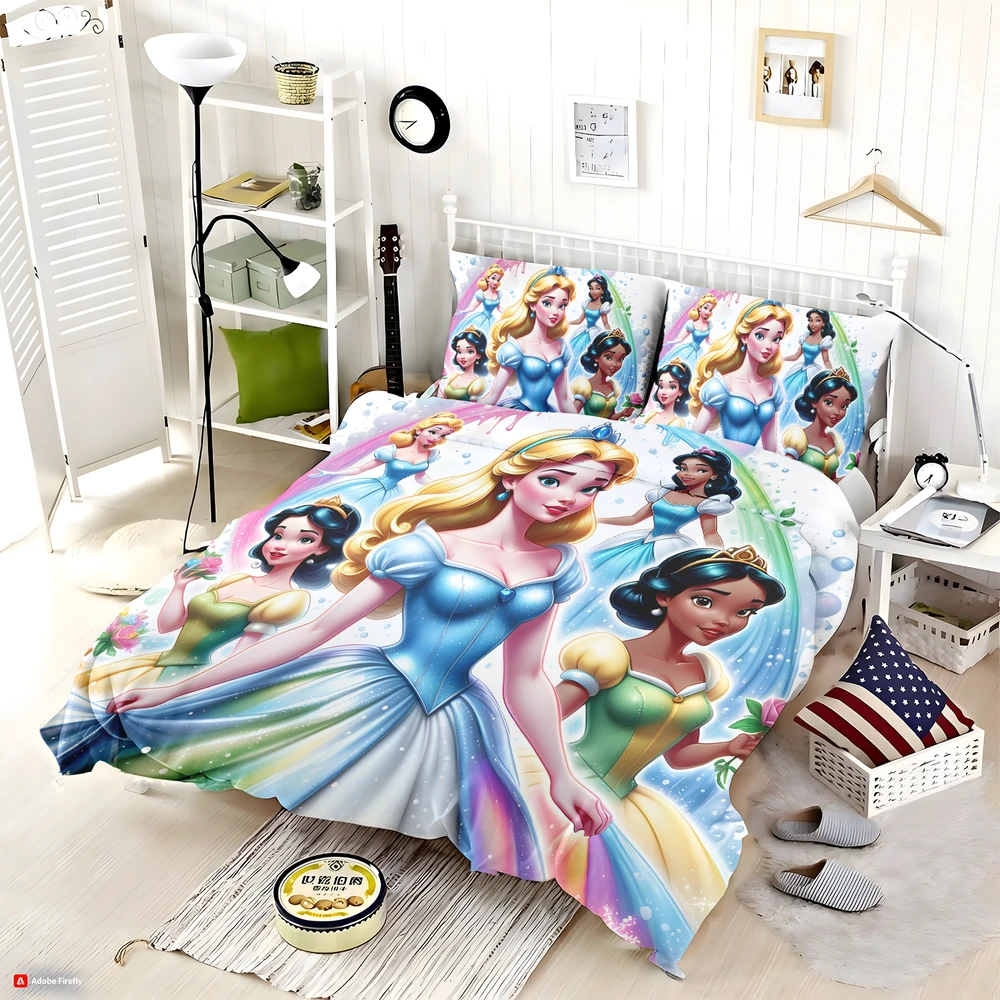 Teen Girls Polyester Bedding Set Teen Girls Polyester Bedding Set