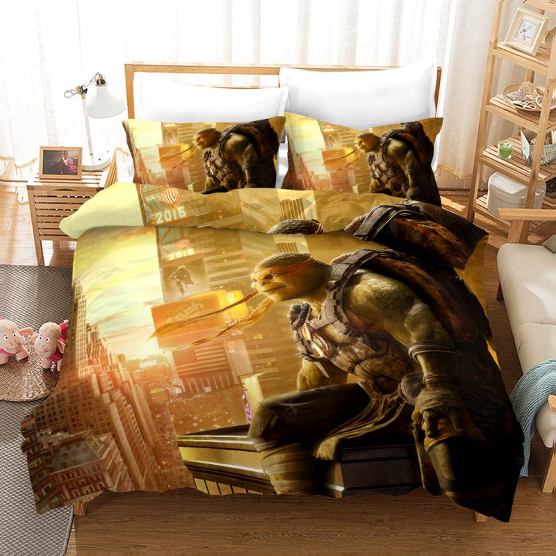 Teenage Mutant Ninja Turtles 2 Duvet Cover and Pillowcase Set Bedding Set Teenage Mutant Ninja Turtles 2 Duvet Cover and Pillowcase Set Bedding Set