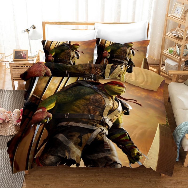 Teenage Mutant Ninja Turtles 3 Duvet Cover and Pillowcase Set Bedding Set Teenage Mutant Ninja Turtles 3 Duvet Cover and Pillowcase Set Bedding Set