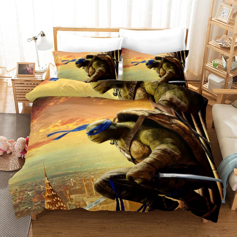 Teenage Mutant Ninja Turtles 6 Duvet Cover and Pillowcase Set Bedding Set Teenage Mutant Ninja Turtles 6 Duvet Cover and Pillowcase Set Bedding Set