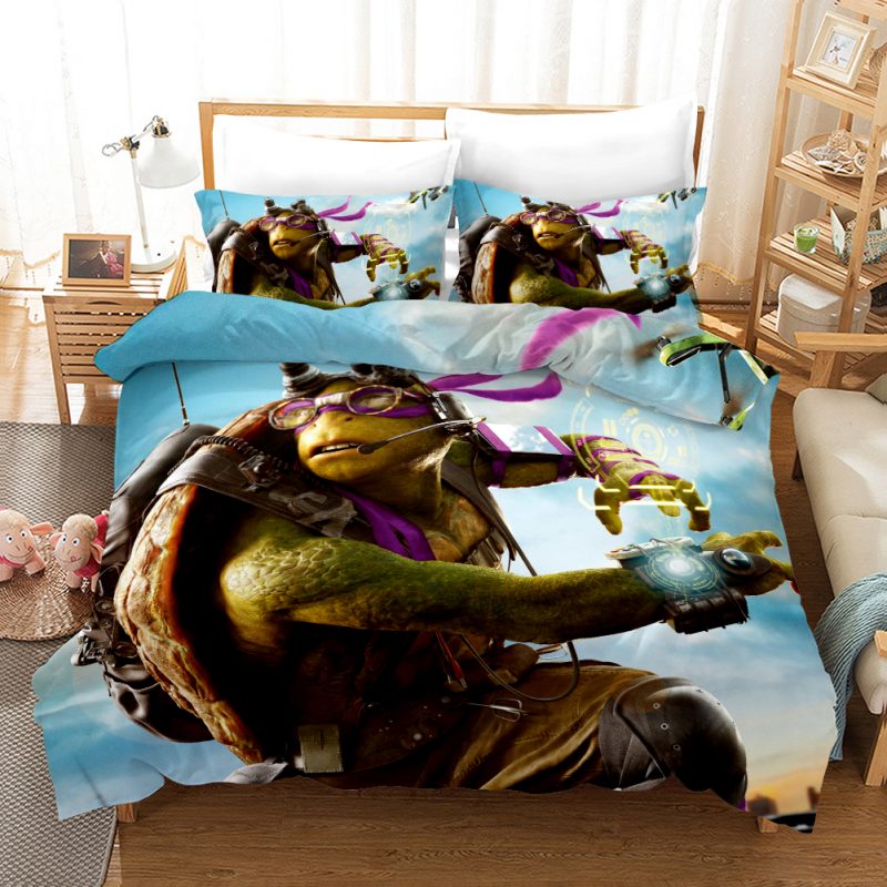 Teenage Mutant Ninja Turtles 7 Duvet Cover and Pillowcase Set Bedding Set Teenage Mutant Ninja Turtles 7 Duvet Cover and Pillowcase Set Bedding Set
