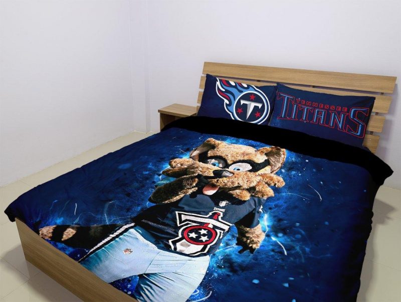 Tennessee Titans Duvet Cover and Pillowcase Set Bedding Set 1052 Tennessee Titans Duvet Cover and Pillowcase Set Bedding Set 1052