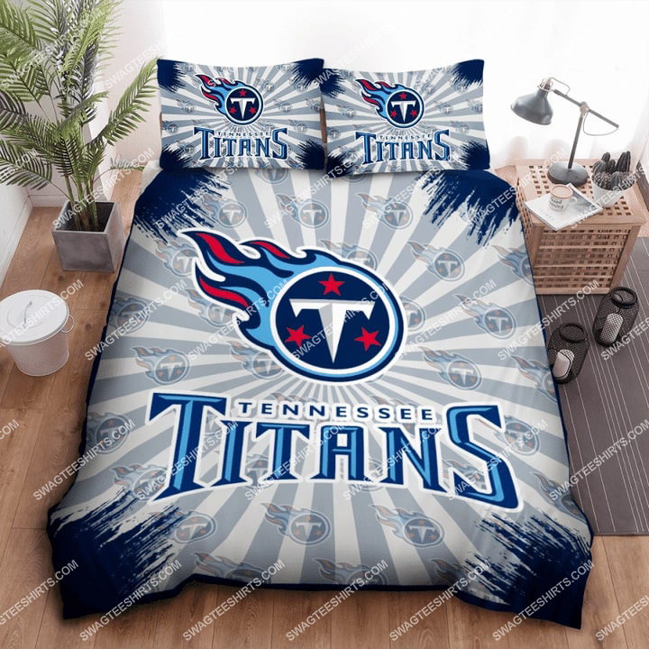 Tennessee Titans Football All Over Print Bedding Set Tennessee Titans Football All Over Print Bedding Set