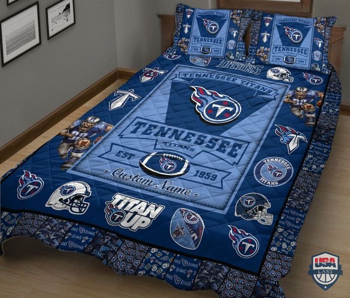 Tennessee-Titans-Nfl-Logo-History-Personalized-Bedding-Set-2