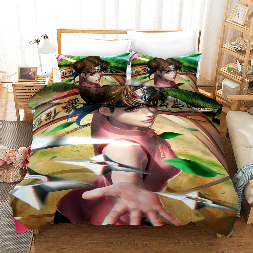 Tenten Duvet Cover and Pillowcase Set Bedding Set Tenten Duvet Cover and Pillowcase Set Bedding Set