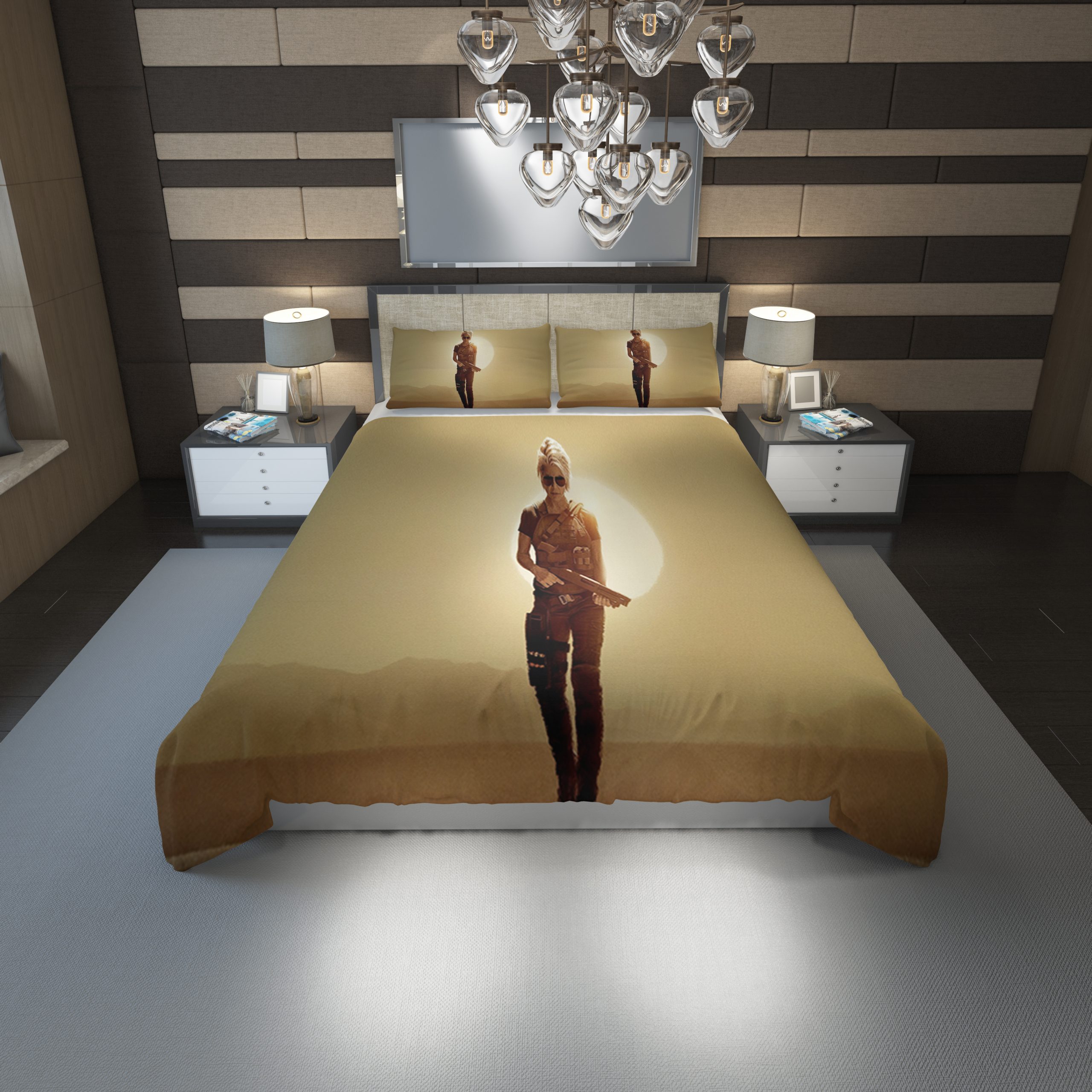 Terminator Dark Fate 27 Duvet Cover and Pillowcase Set Bedding Set Terminator Dark Fate 27 Duvet Cover and Pillowcase Set Bedding Set