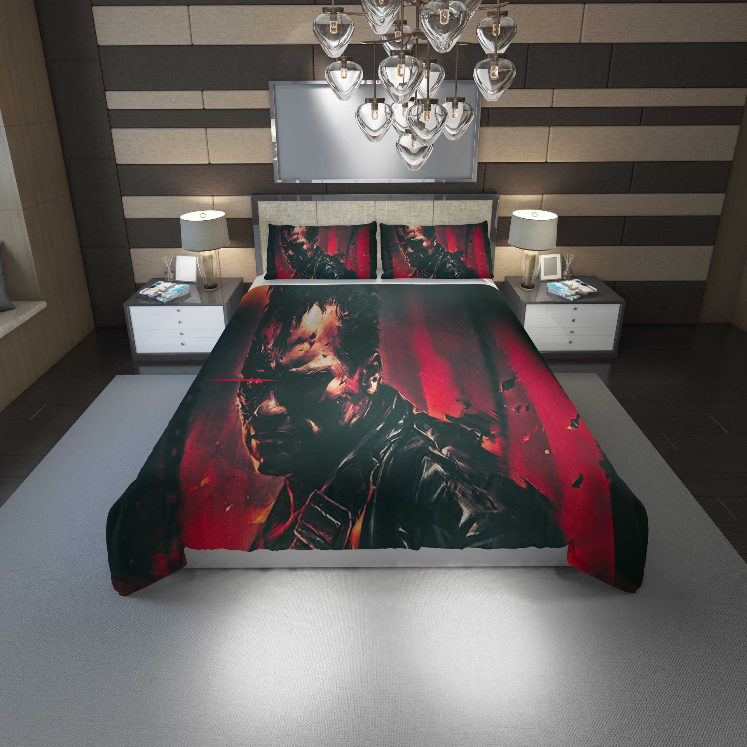 Terminator Dark Fate 31 Duvet Cover and Pillowcase Set Bedding Set Terminator Dark Fate 31 Duvet Cover and Pillowcase Set Bedding Set
