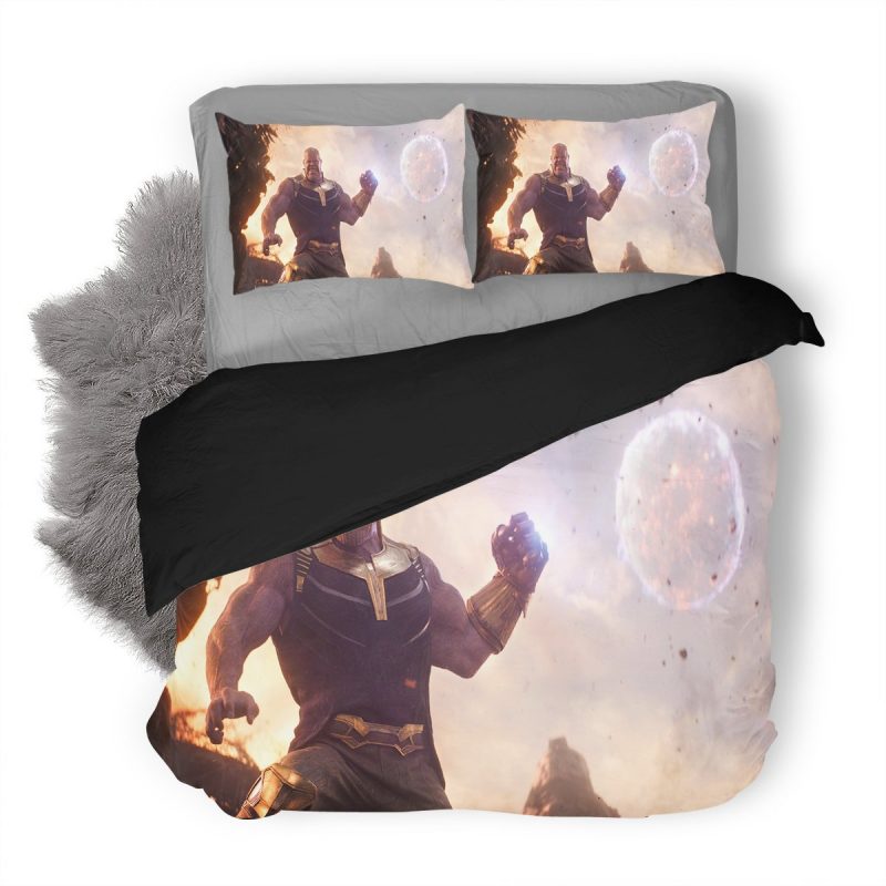 Thanos Duvet Cover and Pillowcase Set Bedding Set 407 Thanos Duvet Cover and Pillowcase Set Bedding Set 407