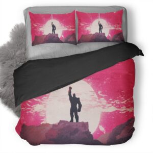 Thanos Infinity War Mw Duvet Cover and Pillowcase Set Bedding Set