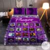 The Artist Prince Purple Rain Quilt Bedding Set