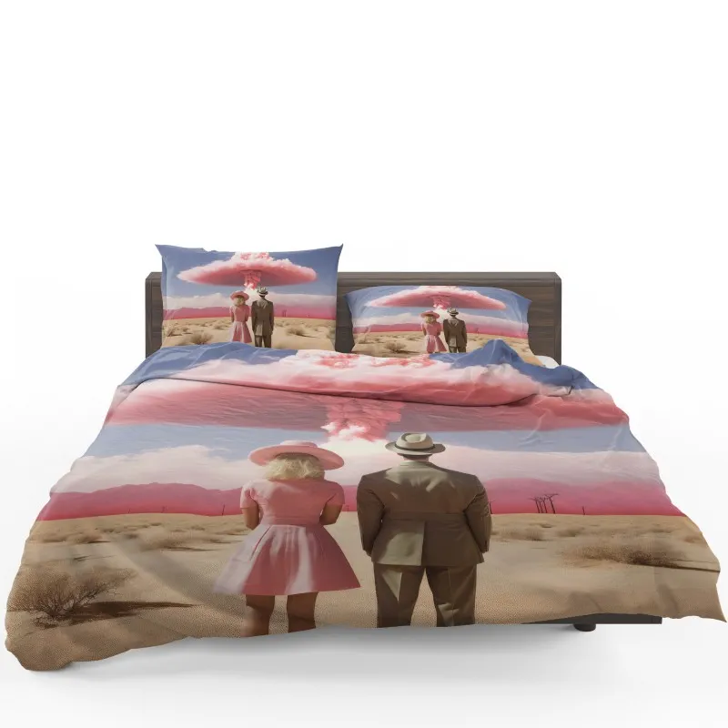 The Barbenheimer Christopher Nolan Bedding Set The Barbenheimer Christopher Nolan Bedding Set