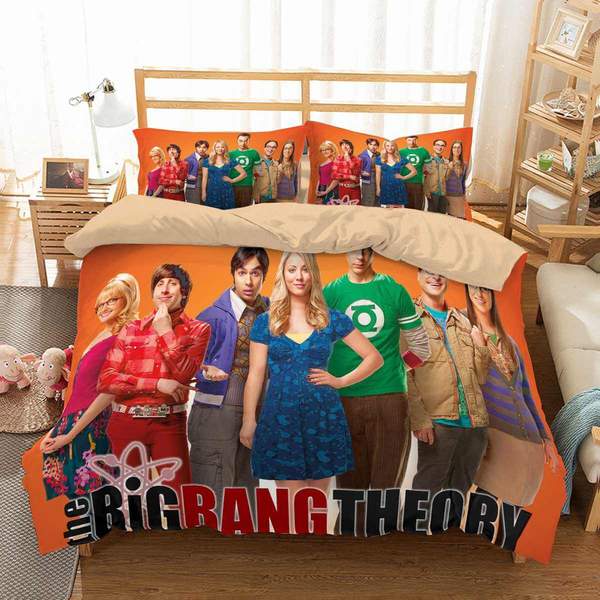 The Big Bang Theory Duvet Cover and Pillowcase Set Bedding Set The Big Bang Theory Duvet Cover and Pillowcase Set Bedding Set