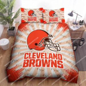 The Cleveland Browns Football Team All Over Print Bedding Set