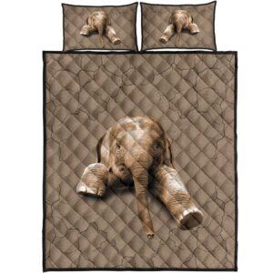 The Elephant In My Bed All Over Print Bedding Set