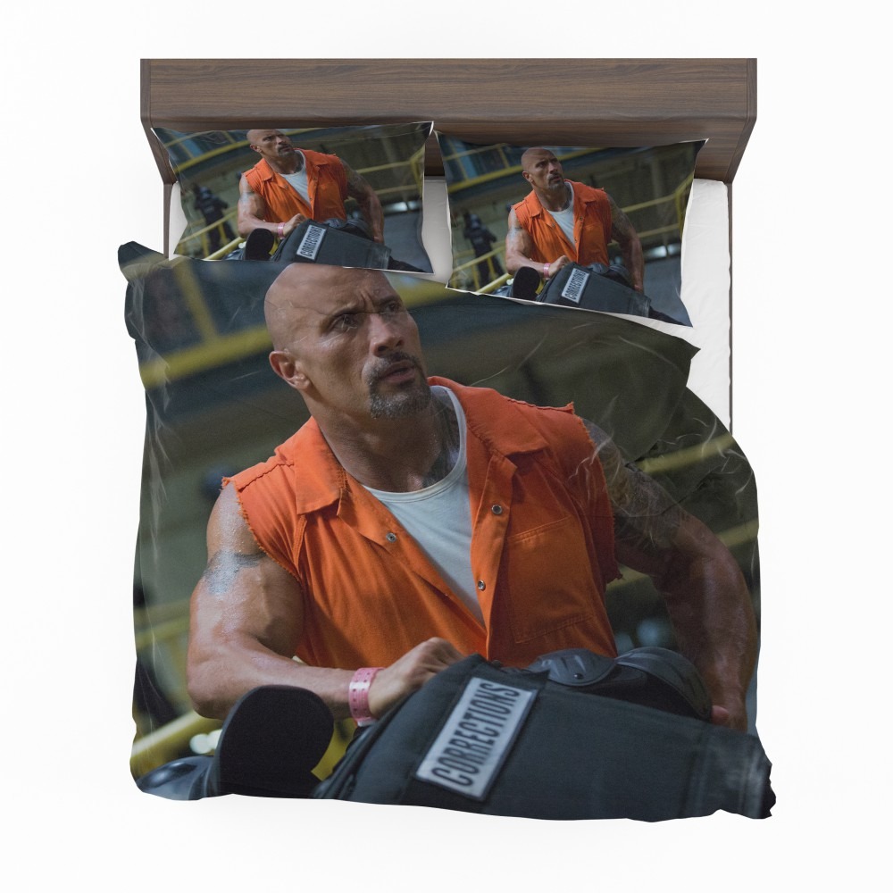 The-Fate-of-The-Furious-Movie-Dwayne-Johnson-Luke-Hobbs-Bedding-Set-1