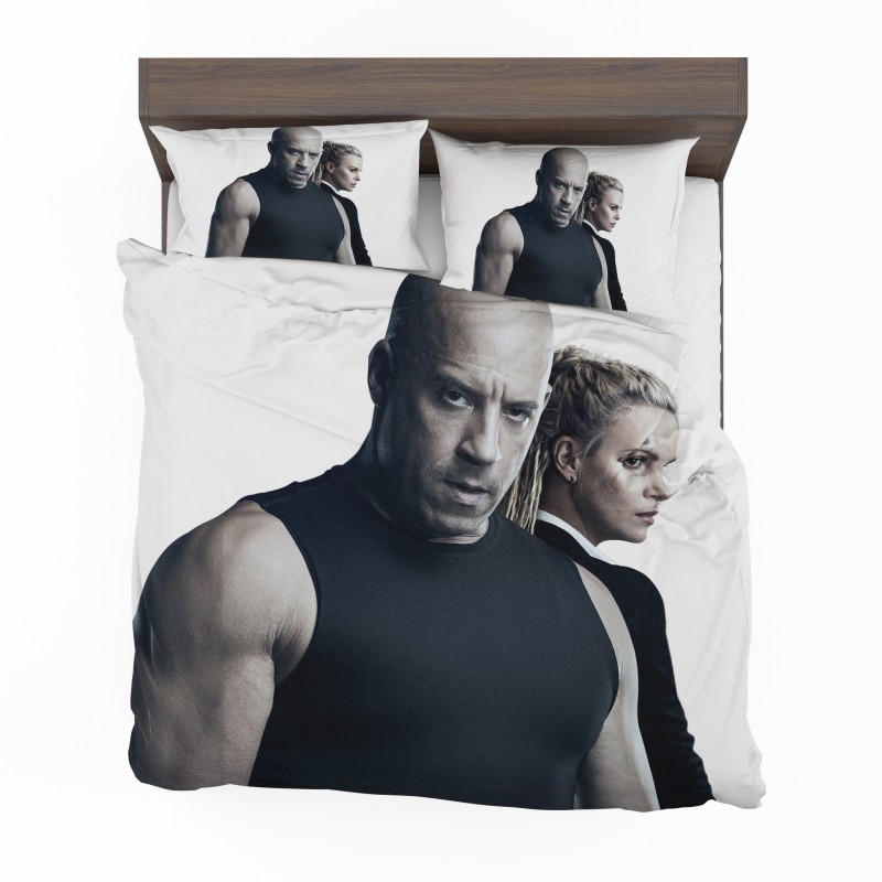 The-Fate-of-the-Furious-Vin-Diesel-Charlize-Theron-Bedding-Set-1