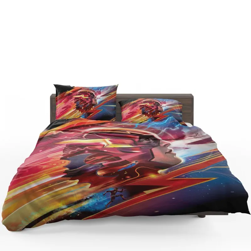 The Flash Movie Official Poster Revealed Bedding Set The Flash Movie Official Poster Revealed Bedding Set