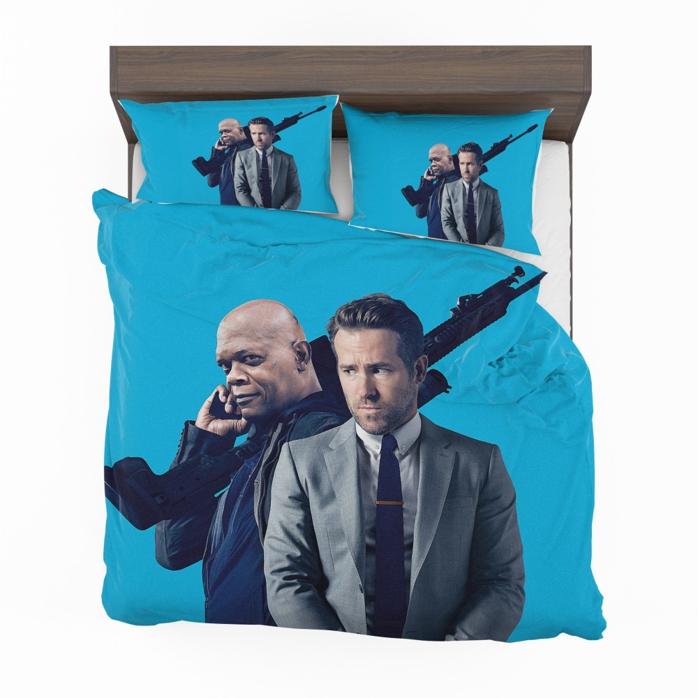The-Hitmans-Bodyguard-Movie-Ryan-Reynolds-Samuel-L-Jackson-Bedding-Set-1