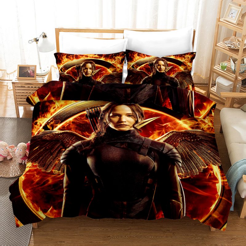 The Hunger Games 2 Duvet Cover and Pillowcase Set Bedding Set The Hunger Games 2 Duvet Cover and Pillowcase Set Bedding Set