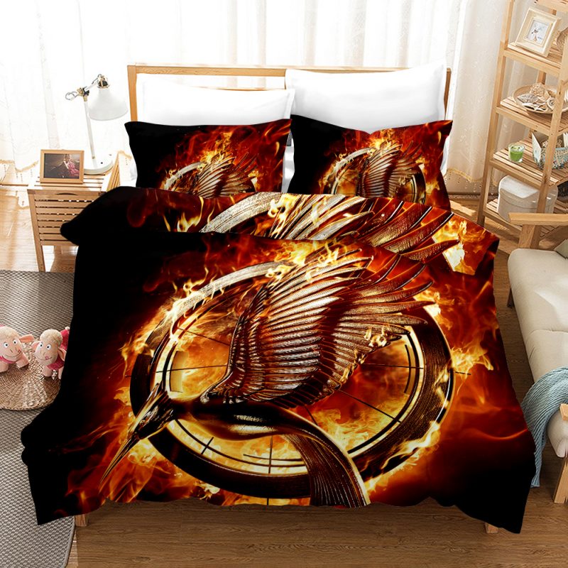 The Hunger Games Duvet Cover and Pillowcase Set Bedding Set The Hunger Games Duvet Cover and Pillowcase Set Bedding Set