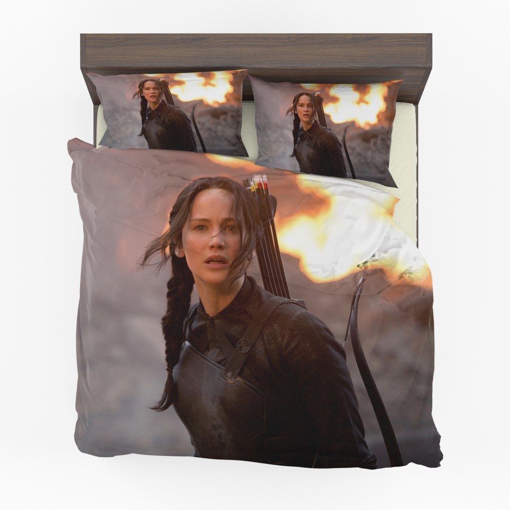 The Hunger Games Mockingjay Katniss Jennifer Lawrence Bedding Set The Hunger Games Mockingjay Katniss Jennifer Lawrence Bedding Set