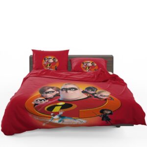 The Incredibles Movie Bob Parr Dash Parr Disney Elastigirl Helen Parr Bedding Set