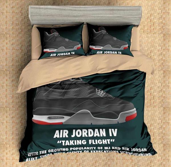 The Jordan Shoes Duvet Cover and Pillowcase Set Bedding Set 488 The Jordan Shoes Duvet Cover and Pillowcase Set Bedding Set 488
