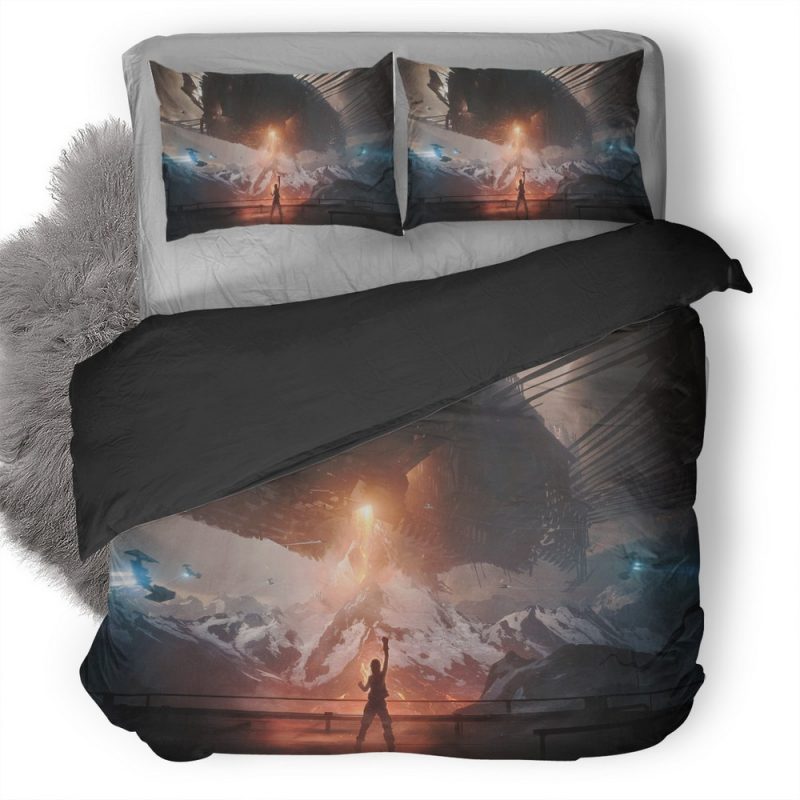 The Last Second Of The Mountain Eater Sm Duvet Cover and Pillowcase Set Bedding Set The Last Second Of The Mountain Eater Sm Duvet Cover and Pillowcase Set Bedding Set