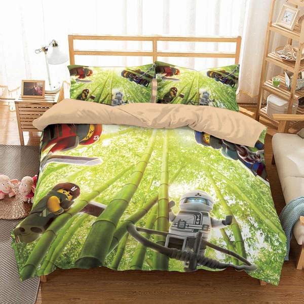 The Lego Ninjago Duvet Cover and Pillowcase Set Bedding Set The Lego Ninjago Duvet Cover and Pillowcase Set Bedding Set