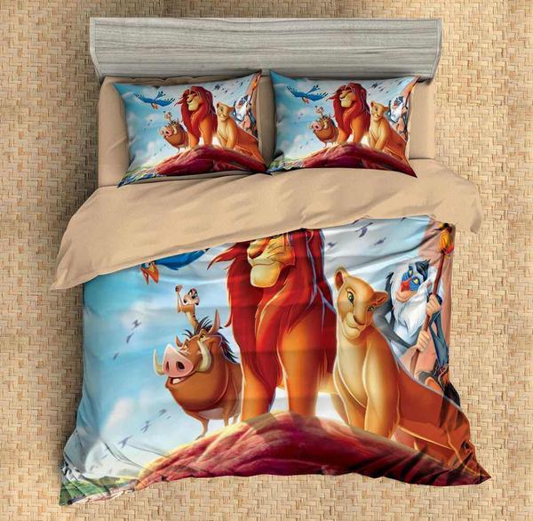 The Lion King Duvet Cover and Pillowcase Set Bedding Set 642 The Lion King Duvet Cover and Pillowcase Set Bedding Set 642