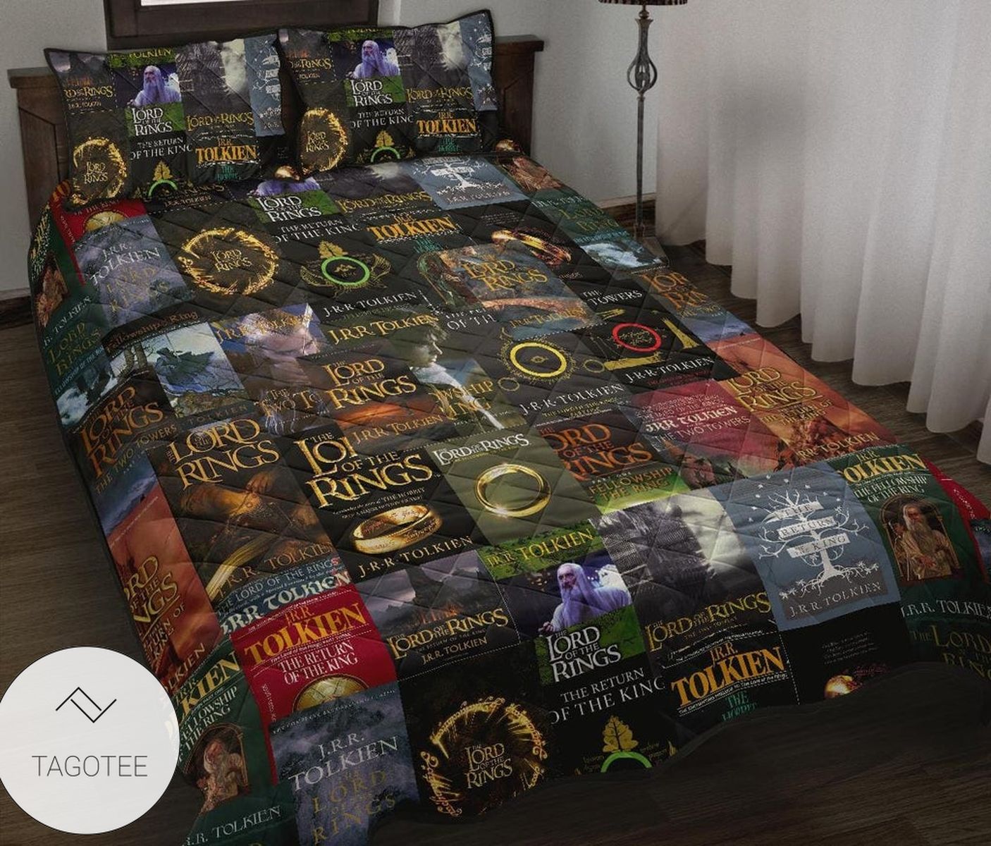 The Lord Of The Rings Series Book Covers Quilt Bedding Set The Lord Of The Rings Series Book Covers Quilt Bedding Set