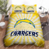 The Los Angeles Chargers Football Team All Over Print Bedding Set