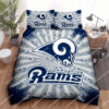 The Los Angeles Rams Football Team All Over Print Bedding Set