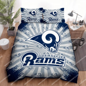 The Los Angeles Rams Football Team All Over Print Bedding Set