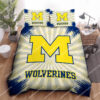The Michigan Wolverines Football Team All Over Print Bedding Set