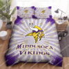 The Minnesota Vikings Football Team All Over Print Bedding Set