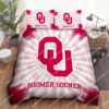 The Oklahoma Sooners Football Team All Over Print Bedding Set