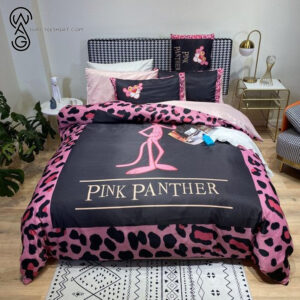 The Pink Panther Show Symbol All Over Print Bedding Set