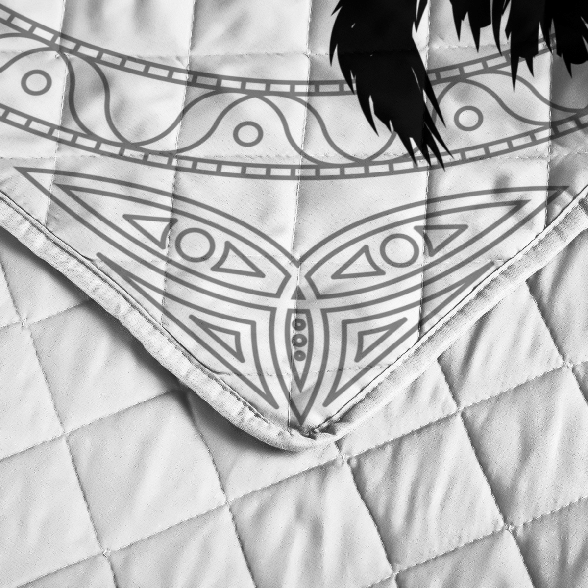 The Ravens Of Odin Quilt Bedding Set The Ravens Of Odin Quilt Bedding Set