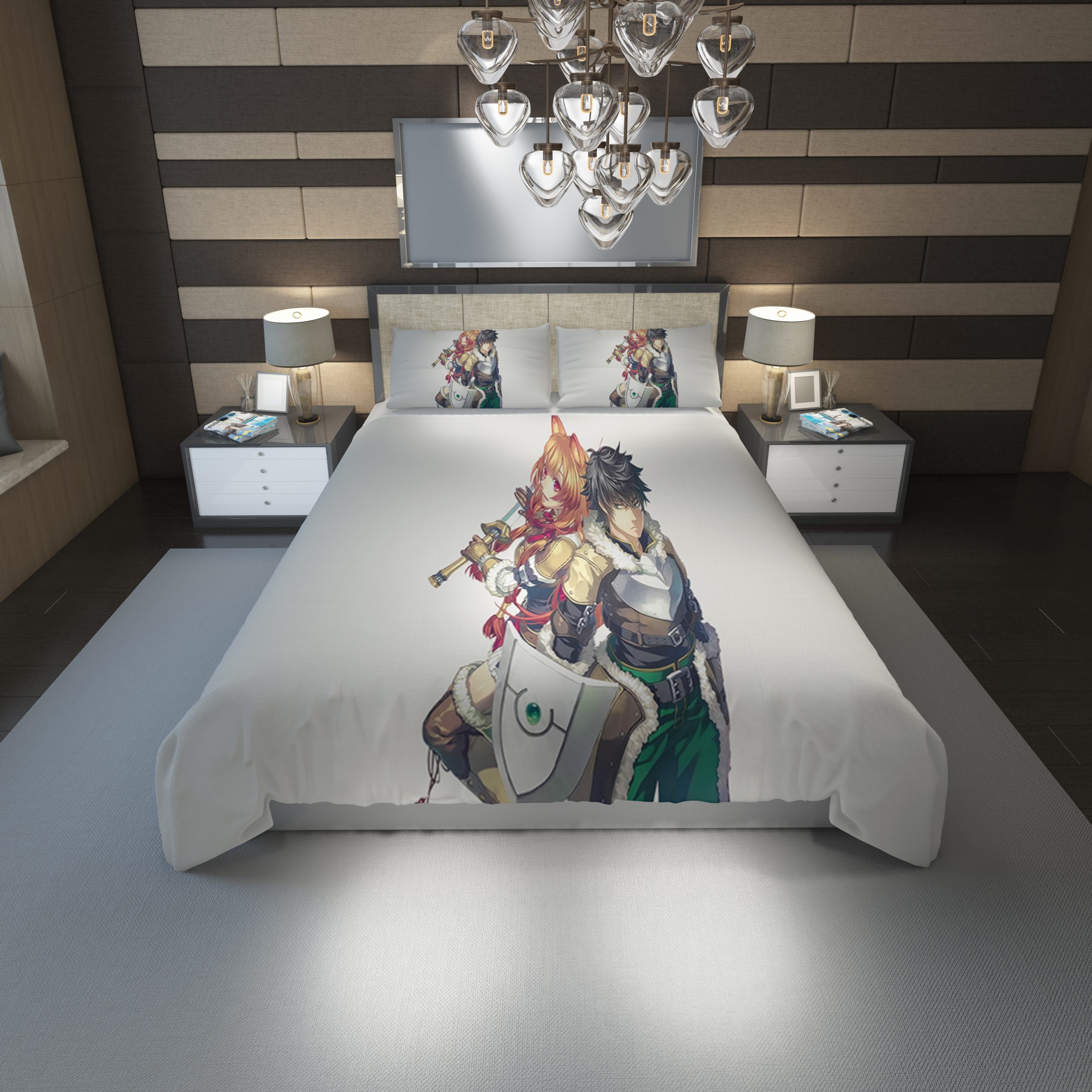 The Rising Of The Shield Hero Duvet Cover and Pillowcase Set Bedding Set 1145 The Rising Of The Shield Hero Duvet Cover and Pillowcase Set Bedding Set 1145