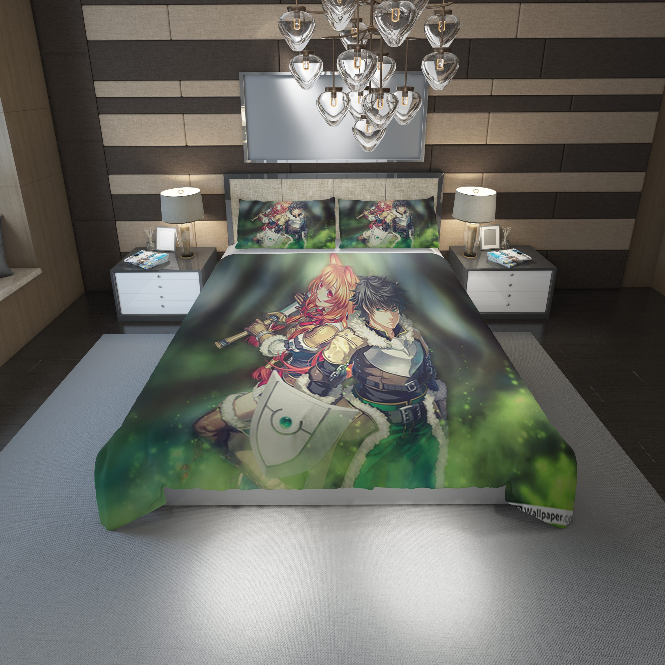 The Rising Of The Shield Hero Duvet Cover and Pillowcase Set Bedding Set 1146 The Rising Of The Shield Hero Duvet Cover and Pillowcase Set Bedding Set 1146