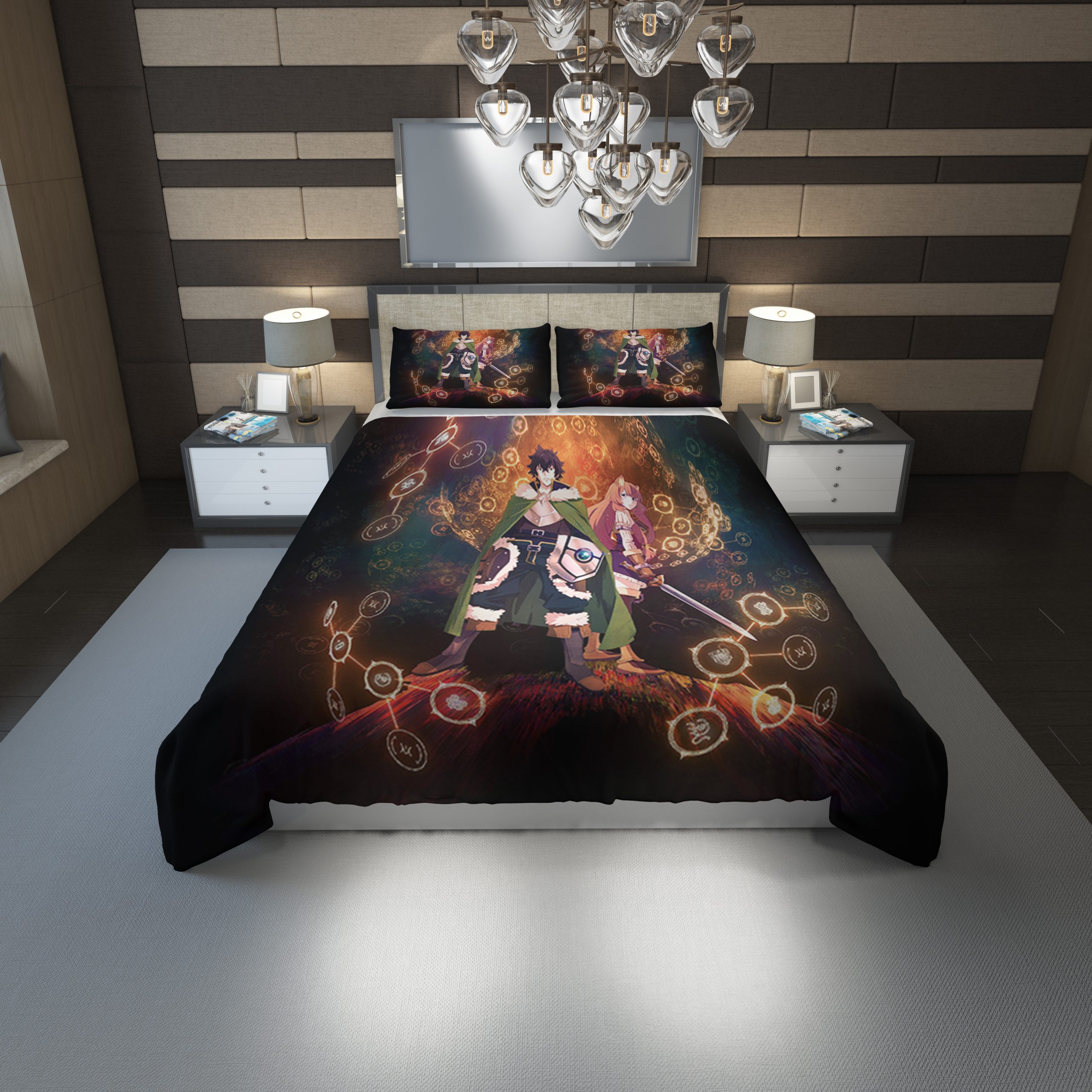 The Rising Of The Shield Hero Duvet Cover and Pillowcase Set Bedding Set 1148 The Rising Of The Shield Hero Duvet Cover and Pillowcase Set Bedding Set 1148