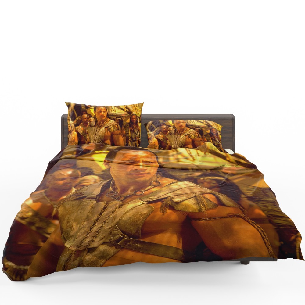 The Scorpion King Movie Dwayne Johnson Bedding Set The Scorpion King Movie Dwayne Johnson Bedding Set