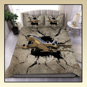 The Sky Is Calling Aircraft Bedding Set