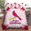 The St Louis Cardinals Baseball Team All Over Print Bedding Set
