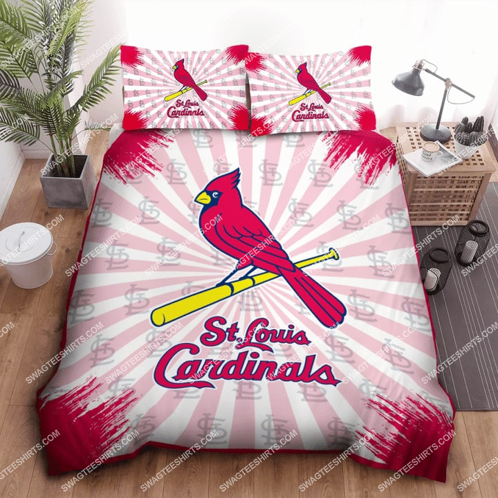 The St Louis Cardinals Baseball Team All Over Print Bedding Set The St Louis Cardinals Baseball Team All Over Print Bedding Set